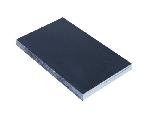 Micarta slips No. 92541 black textured 10x80x130 mm