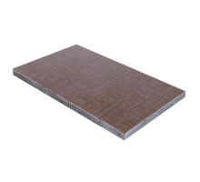 Micarta slips No. 92590 pronounced texture dark sand 6.2x80x130 mm
