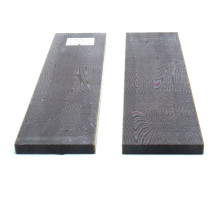 Micarta slips No. 92870 Eco-wood (purple) 6.2x40x130 mm