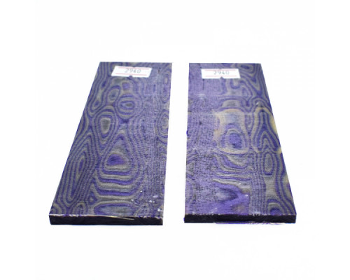 Micarta slips No. 92940 violet-beige 4x80x130 mm