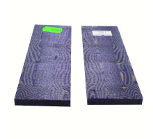 Micarta slips No. 92941 purple-beige 6.2x40x130 mm