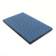 Linings carbon No. 93612 Twill blue 8.2x80x130 mm